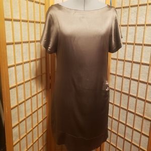 Banana Republic Silk Brown Dress